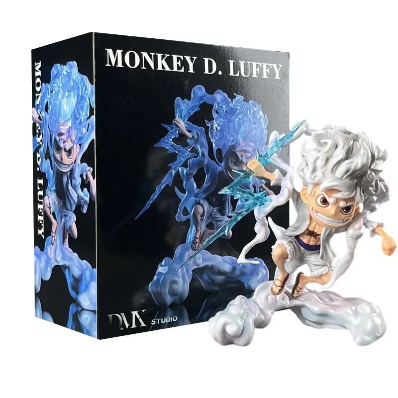 Anime Figure ONE PIECE Toys SD Nika Luffy 5th Gear Awake Figurine PVC Action