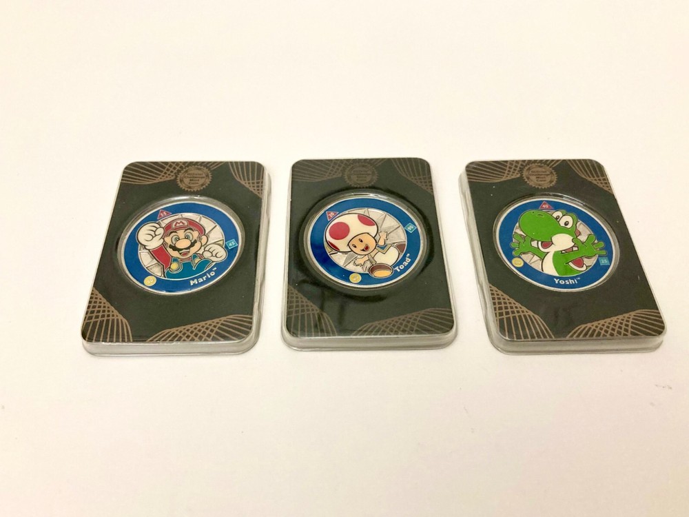 Nintendo Super Mario Official Challenge Mint Coins