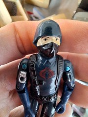 G.I. Joe Cobra Soldier The Enemy 1983 Swivel Arm 3.75″ ARAH Trooper Complete