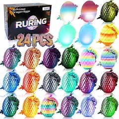 24PC 3D Printed Dragon Easter Eggs Stress Relief Fidget Toy Unique Gift