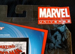 Marvel Universe The Amazing Spider-Man vs. Rhino 1:18 Comic Pack Hasbro 2012