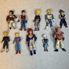 Vintage Dragon Ball Z GT Figure Lot Jakks Irwin Bandai SS4 Gogeta Trunks Buu