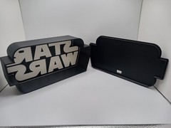 Retro Star Wars the original logo lightbox sign for vintage Star Wars display