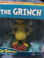 Dr. Seuss The Grinch 4″ Vinyl Figure Culturefly Ages 6+Brand New in Box 🎄🎁 💚