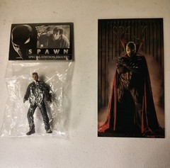 Todd McFarlane Spawn Special Edition Figure Todd The Bum NOS and promo Card