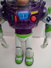 Disney Pixar Toy Story Interstellar Buzz Lightyear Talking Rare Purple READ DESC