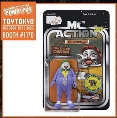 NYCC 2023 EXCLUSIVE Toy Tokyo x DKE Ron English MC Supersized Joker Figure 19/20