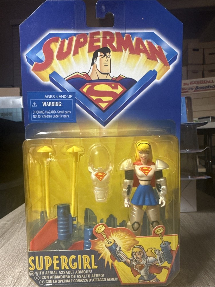 Kenner Superman the Animated Series SUPERGIRL 5″ Action Figure (1998)