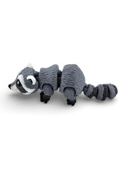 Articulated Mini Raccoon Toy 3″ USA Made, Trash Panda Fidget Desk Pet