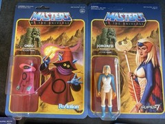 Super 7 Reaction 30 Masters of the Universe Figures Mint On Sealed Card G1N