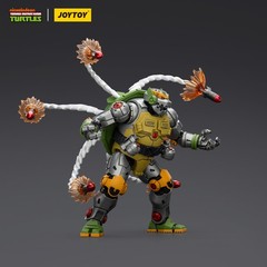 HiPlay JOYTOY TMNT-Leatherhead & Metalhead 1/18 Scale Action Figure
