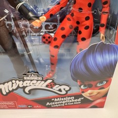 Miraculous Ladybug And Cat Noir Doll 2 Pack Mission Accomplished MLB Toy Sale