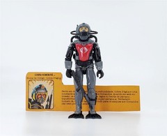 GI JOE COMANDOS EM ACAO COBRA D’AGUA (EELS) COMPLETE w/FILE CARD BRAZIL ESTRELA