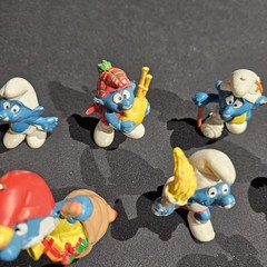 Vintage ASSORTED Lot of 11 Smurfs Peyo Schleich PVC Figures West Germany