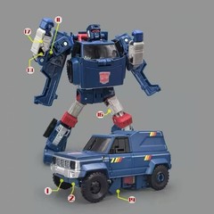 Gap Filler Upgrade Kit for Transformers Generations Selects Deluxe DK-3 Breaker