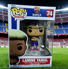 Funko Pop Lamine Yamal Figure FCBarcelona La Liga Football Collectible Figurine
