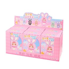 7″ Blind Box Rabbit Plush Keychain Mystery Bunny Doll Large Toy US STOCK Gift