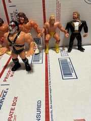 Vintage Lot Bundle of 6 RARE WWF Wrestling Figures 5”