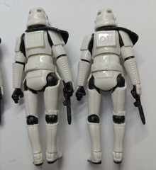 lot of 5 Hasbro Star Wars Stormtroopers action figure w gun 3.75″
