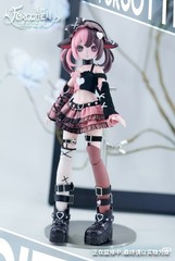 Pre-Sale 7Pcs Forgotten City 17.5cm/6.8In Bjd Doll Dressable Action Figures Gift
