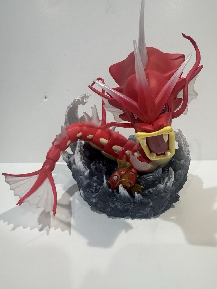 Pokemon 6in Shiny Red Gyarados & Shiny Magikrap Toy Figure Pocket Monsters