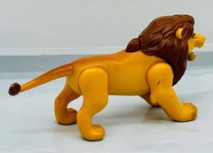 The Lion King Fighting Action Adult SIMBA Vintage 1994 Disney Toy Figure Battle