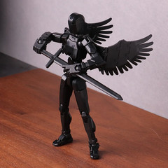 3D Printed Multi-Jointed Action Figure Movable Robot DIY Mannequin Desk Toy