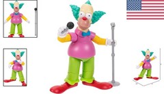 Krusty Collectible Action Figure – 5” from The Simpsons – No Assembly Required