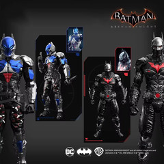 New F5 Batman Arkham Knight Assembled Model Blind Box 7Style 10Cm Action Figures