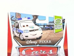 DISNEY PIXAR CARS WORLD GRAND PRIX ALEX CARVILL COLLECTOR NO. 17/17
