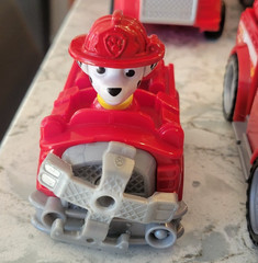 Paw Patrol Rescue Pups Rescue Marshall Fire Truck Spin Master 9 Trucks 8 Figures