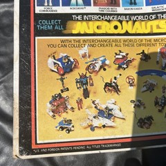 Vintage 1977 Mego Micronauts Gray Pharoid Mint On Card MOC NOS Fantastic Rare