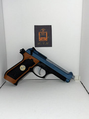Resident Evil – Beretta 92F Samurai Edge -Chris w/ Bluish Slide 1:1 Prop Cosplay