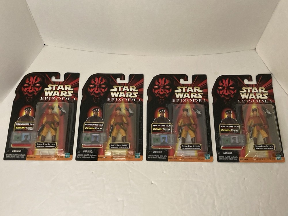 Star Wars Episode 1 Collection 2 Naboo Royal Security Action Figure Hasbro 1999