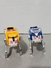 Voltron Lion (Blue, Yellow, ) Panosh Place 1984 Lions Lot of 2 VTG ☆