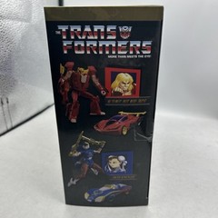 Transformers Collaborative Street Fighter II Mash-Up Hot Rod Ken vs Arcee Chun
