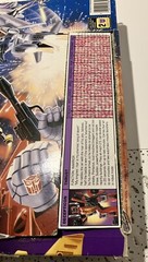 Transformers G1 DIRGE Complete w/ Insert and CUT BOX – WRONG SPECS (READ!)