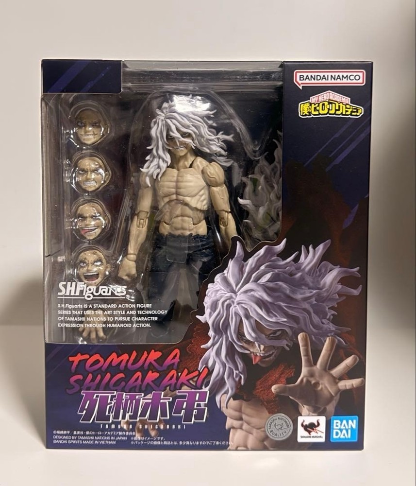 Bandai SH Figuarts Tomura Shigaraki My Hero Academia Anime Action Figure