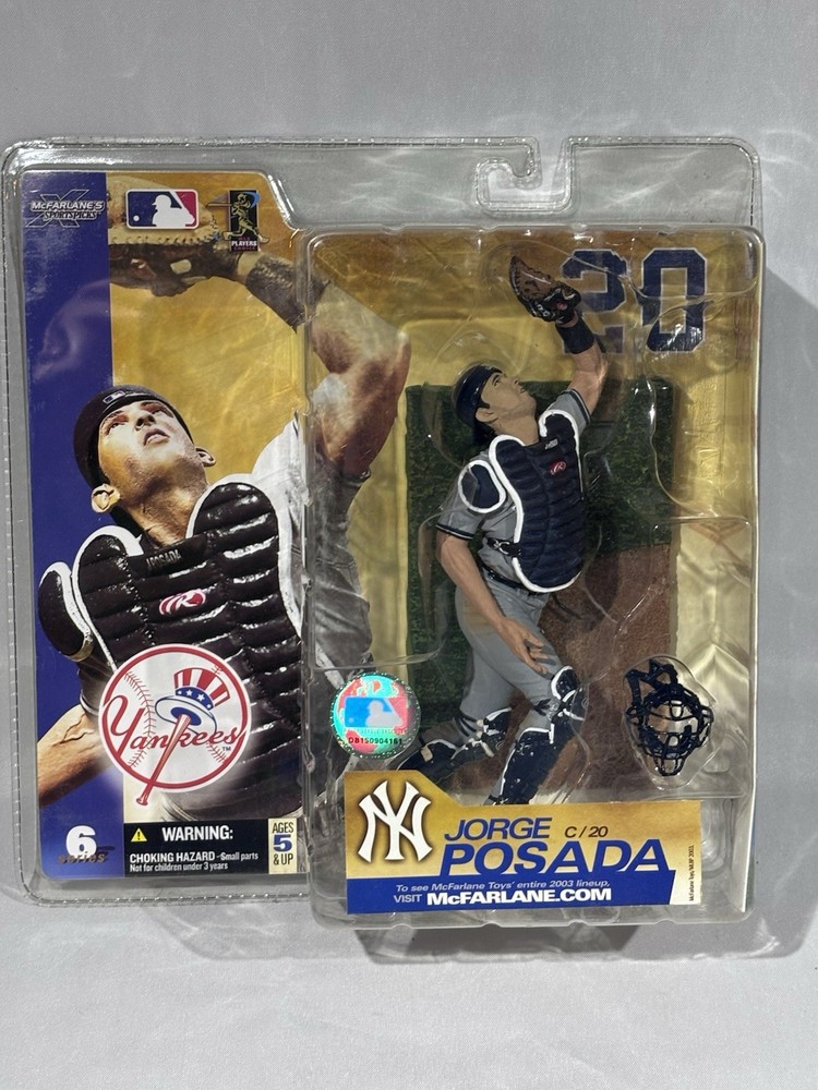 McFarlane MLB Series 6 Jorge Posada New York Yankees Collectible Figure (2003)
