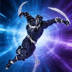 Amazing Yamaguchi Revoltech Black Panther Action Figure New In Box 6in