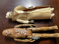 VINTAGE KENNER STAR WARS 1977 FIRST 12 FIGURE SET LOT LUKE VADER HAN LEIA R2 +++