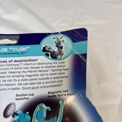 Fisher Price Planet Heroes Uranus Yuri Space Metallic Squad Figure New in Box