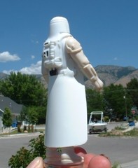 NICE Replacement White Vinyl Cape 1980 Hoth Snowtrooper ESB Vintage Star Wars