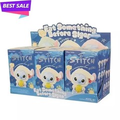 Miniso Stitch Eat Something Before Sleep Series Vinyl Figure Confirmed Blind Box