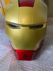 IRON MAN Helmet Wearable Helmet Mask LED Lights Collectable Prop