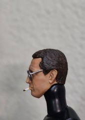 1:10 1:9 JAWS CHIEF MARTIN BRODY CUSTOM HEAD SCULPT PAINTED UPGRADED