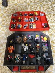 Robolox Action Almost All Series 1 Toy 20+ Figures, Accessories & Carrying Case.