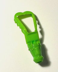 Vintage 1986 Hasbro Inhumanoids Dr Derek Bright SHOVEL Claw Arm Accessory Part