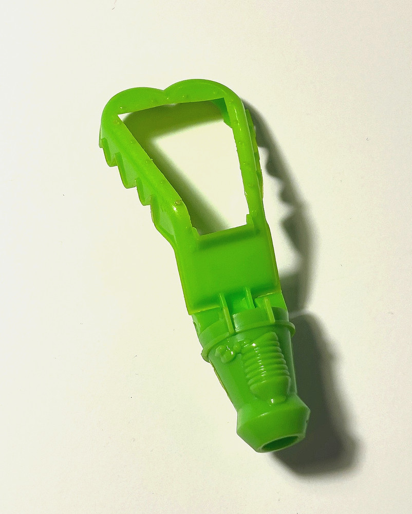 Vintage 1986 Hasbro Inhumanoids Dr Derek Bright SHOVEL Claw Arm Accessory Part