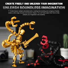 T 13 Figure Set & Titan 13 Action Figures Toys ,3d Printed Dummy T-13 | (Octopus